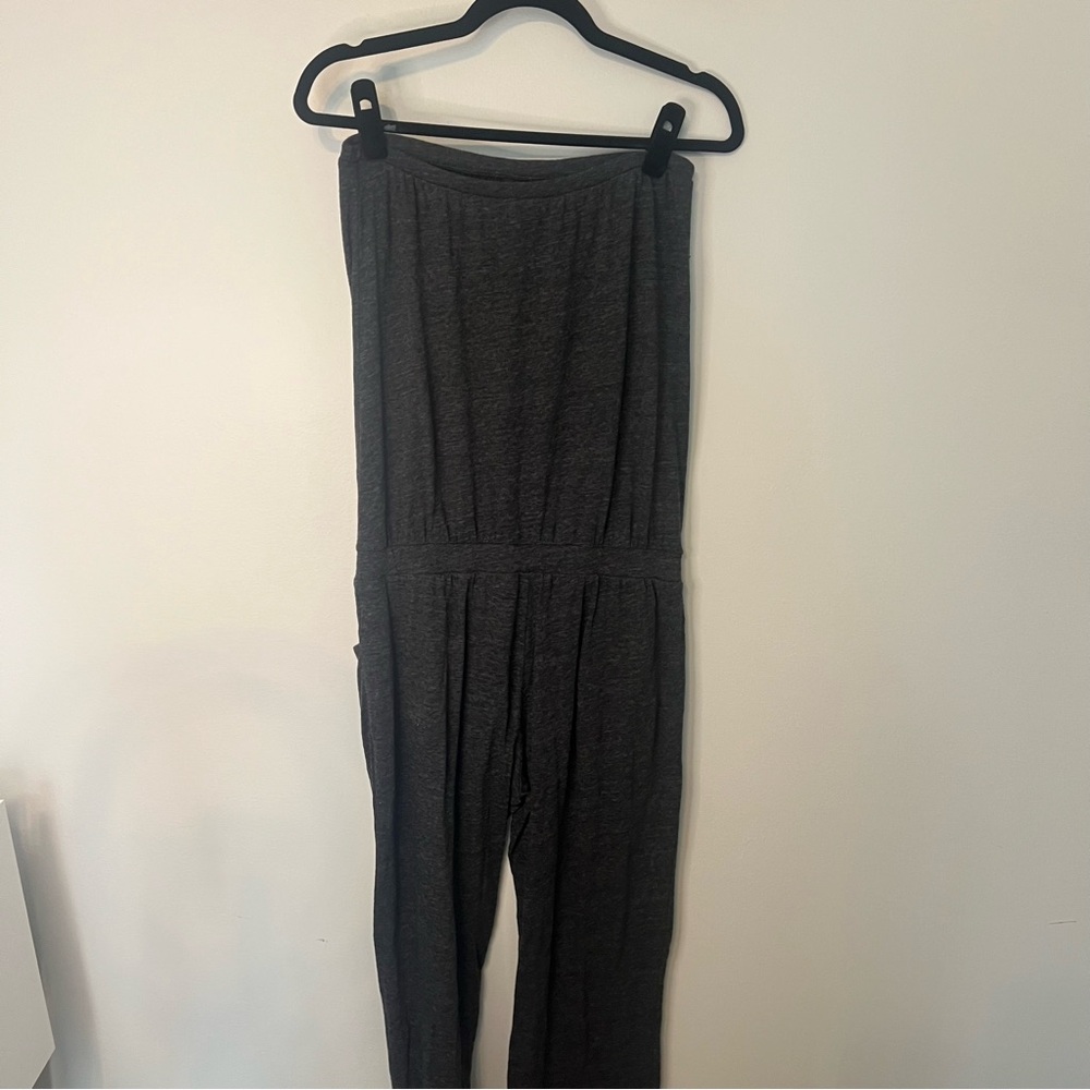 Victoria’s‎ Secret Gray Strapless Drawstring Romper Size Small